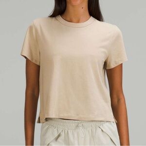 Lululemon Classic-Fit Cotton-Blend T-Shirt in Trench